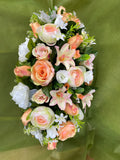 Artificial Memorial Floral Spray